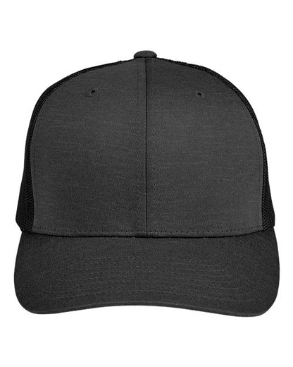Team 365 TT802Y Youth Zone Sonic Heather Trucker Cap by Yupoong