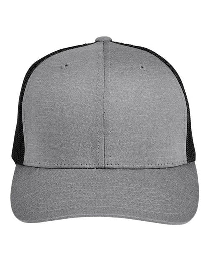Team 365 TT802Y Youth Zone Sonic Heather Trucker Cap by Yupoong
