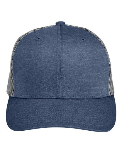 Team 365 TT802Y Youth Zone Sonic Heather Trucker Cap by Yupoong