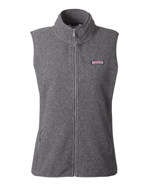 vineyard vines O001412 Women's Harbor Fleece Vest - Custom Decorated