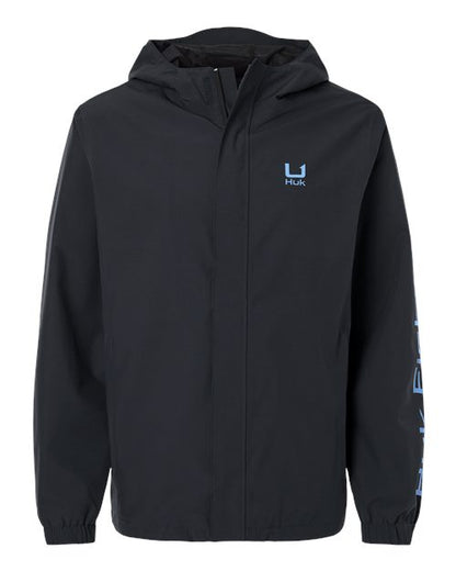HUK H400159 Men's Storm Rain Jacket - Custom Decorated