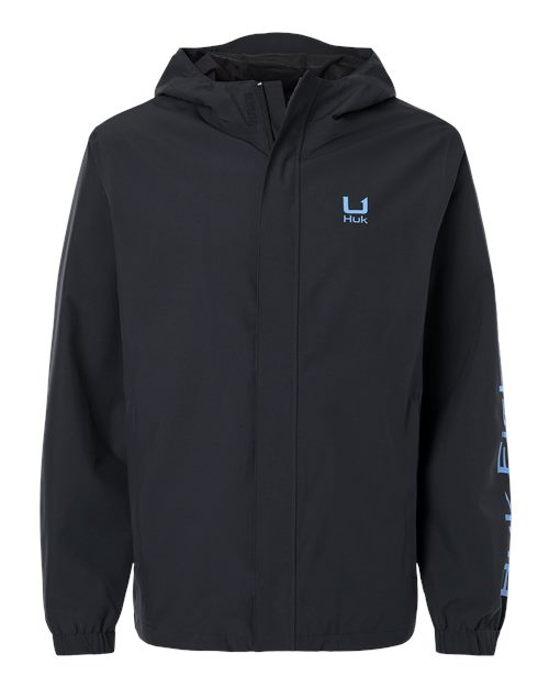 HUK H400159 Men's Storm Rain Jacket - Custom Decorated