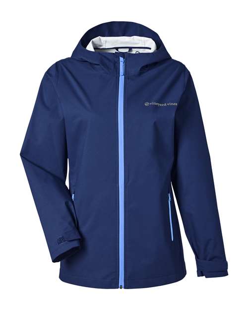 vineyard vines O001805 Women's Rain Shell Jacket - Custom Decorated