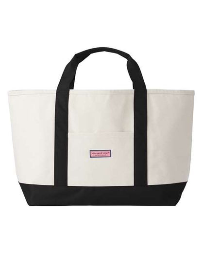 vineyard vines D000240 Captain Tote Bag - Custom Decorated