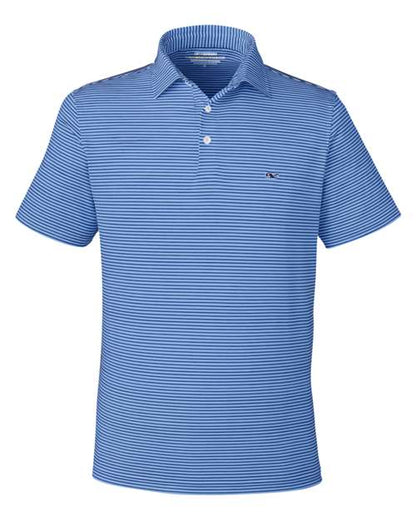 vineyard vines G012426 Men's Bradley Stripe Sankaty Polo