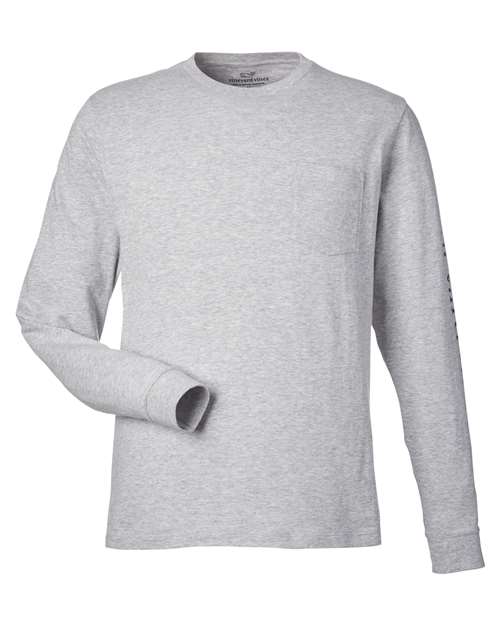 vineyard vines V021214 Unisex Long Sleeve Pocket T-Shirt