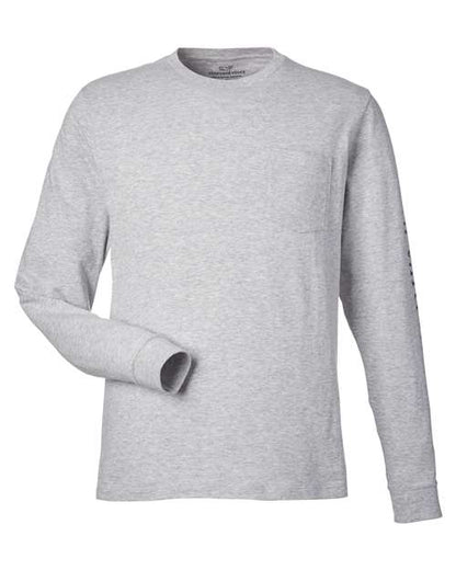 vineyard vines V021214 Unisex Long Sleeve Pocket T-Shirt