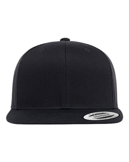 YP Classics 6609 Retro High Profile Trucker Cap - Custom Decorated