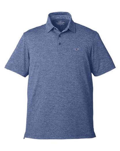 vineyard vines G011146 Men's Destin Stripe Sankaty Polo - Custom Decorated