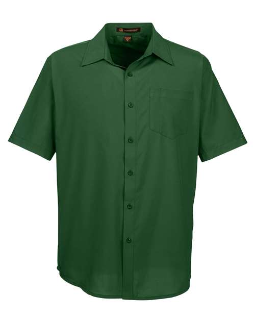 Harriton M610S Men's Paradise Short Sleeve Performance Shirt - Custom Decorated