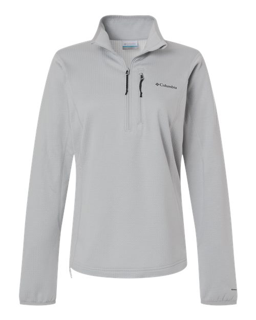 Columbia 213624 Women's Essential Hike Grid Fleece Half-Zip Pullover