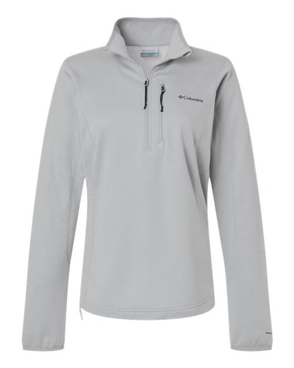 Columbia 213624 Women's Essential Hike Grid Fleece Half-Zip Pullover
