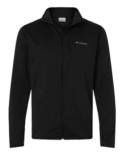 Columbia 213684 Men's Essential Hike Grid Fleece Full-Zip - Custom Decorated