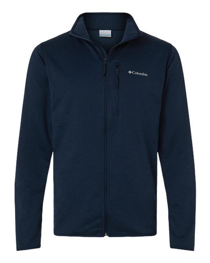 Columbia 213684 Men's Essential Hike Grid Fleece Full-Zip