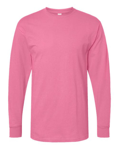 M&O 4820 Unisex Gold Soft Touch Long Sleeve T-Shirt