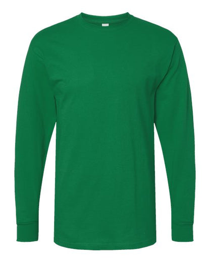 M&O 4820 Unisex Gold Soft Touch Long Sleeve T-Shirt