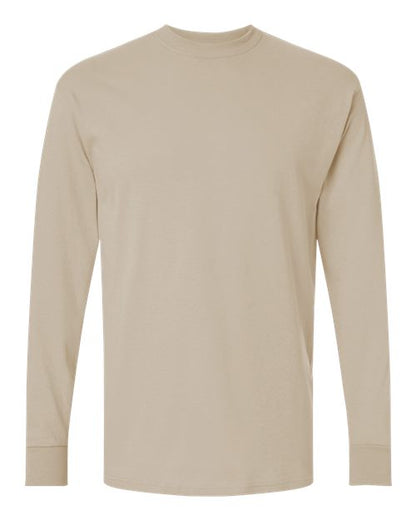 M&O 4820 Unisex Gold Soft Touch Long Sleeve T-Shirt