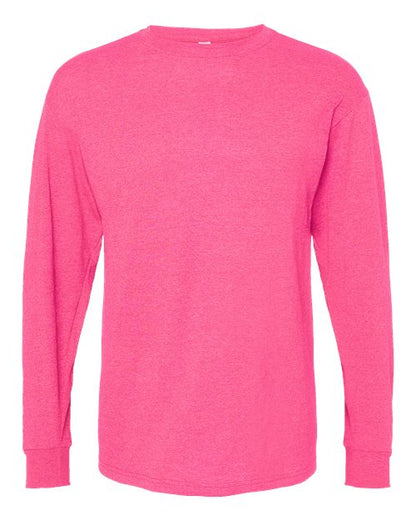 M&O 4820 Unisex Gold Soft Touch Long Sleeve T-Shirt