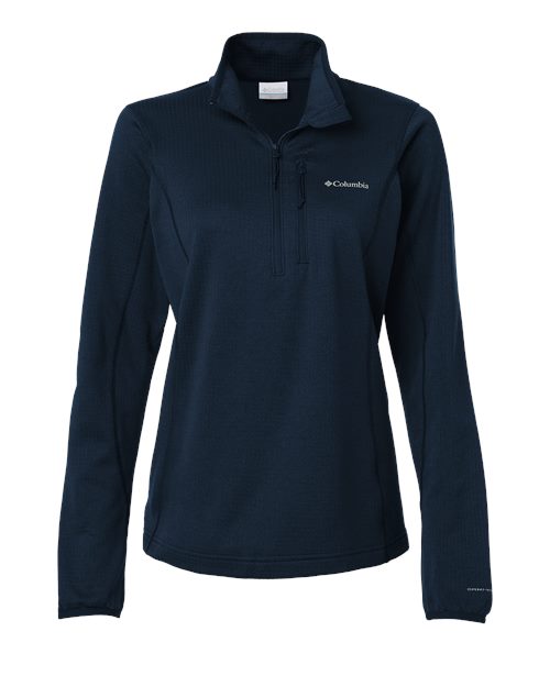 Columbia 213624 Women's Essential Hike Grid Fleece Half-Zip Pullover