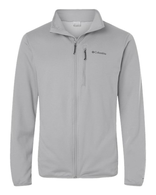 Columbia 213684 Men's Essential Hike Grid Fleece Full-Zip