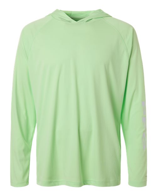 Columbia 212482 Men's PFG Terminal Tackle Hooded Long Sleeve T-Shirt