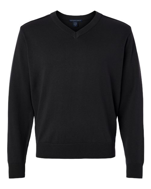 Devon & Jones DG445 Men's New Classics V-Neck Sweater - Custom Decorated