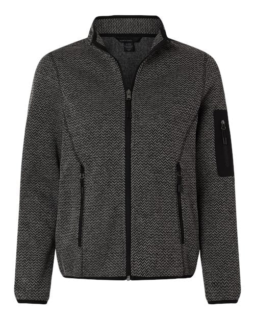 North End NE730W Women's Jasper Full-Zip Fleece Jacket - Custom Decorated