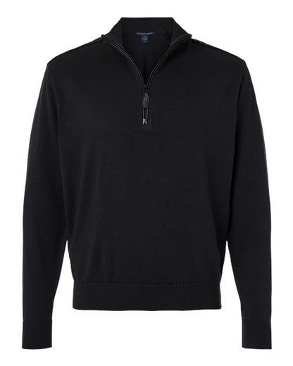 Devon & Jones DG446 Men's New Classics Quarter-Zip Sweater - Custom Decorated