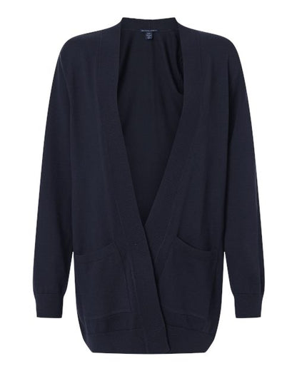 Devon & Jones DG447W Women's New Classics Open Cardigan Sweater