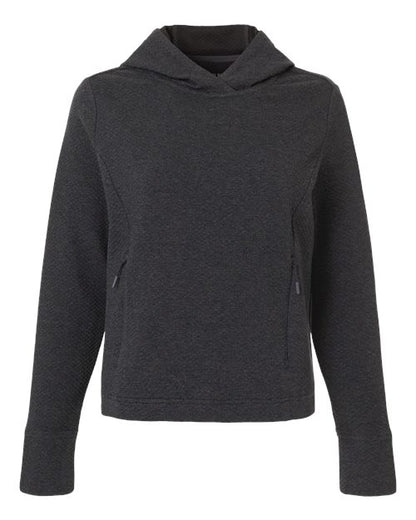 North End NE729W Women's Spirit Textured Hooded Pullover - Custom Decorated
