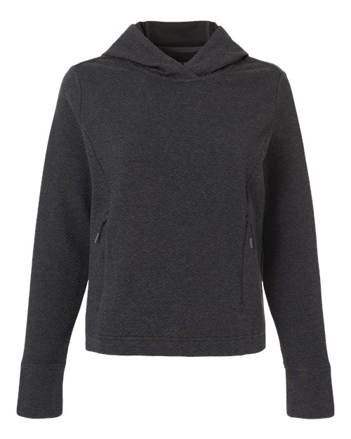 North End NE729W Women's Spirit Textured Hooded Pullover - Custom Decorated