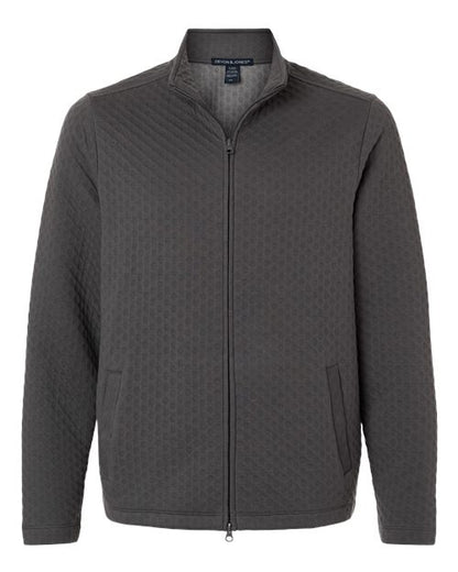 Devon & Jones DG740 Men's Berkley Textured Full-Zip Jacket