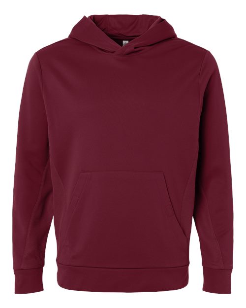 Team 365 TT400 Unisex Squad Hooded Tech Fleece Pullover
