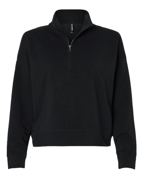 Independent Trading Co. EXP15WPQ Women's Perform Quarter-Zip Pullover - Custom Decorated