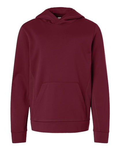 Team 365 TT400Y Youth Squad Hooded Tech Fleece Pullover