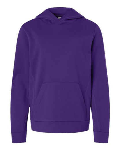 Team 365 TT400Y Youth Squad Hooded Tech Fleece Pullover