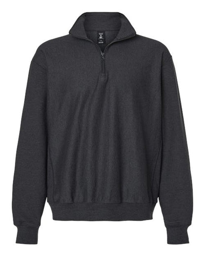 Hanes OG900 Men's Beefy Sweats Premium Heavyweight Quarter-Zip Sweatshirt