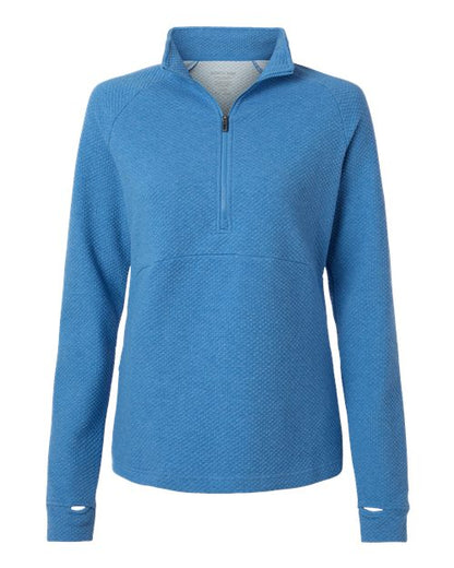 North End NE725W Women's Spirit Textured Quarter-Zip Pullover