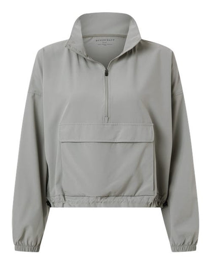 Boxercraft BW5204 Women's Stretch Woven Quarter-Zip Pullover
