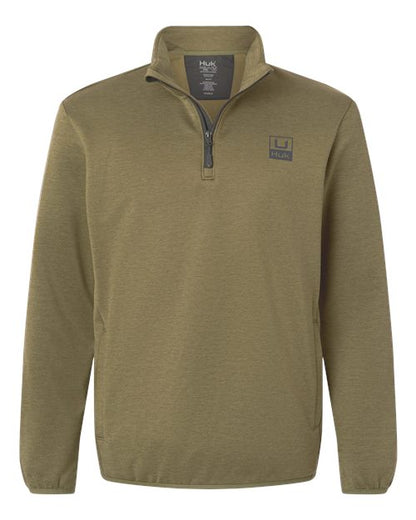 HUK H130098 Men's Coldfront Quarter-Zip Pullover