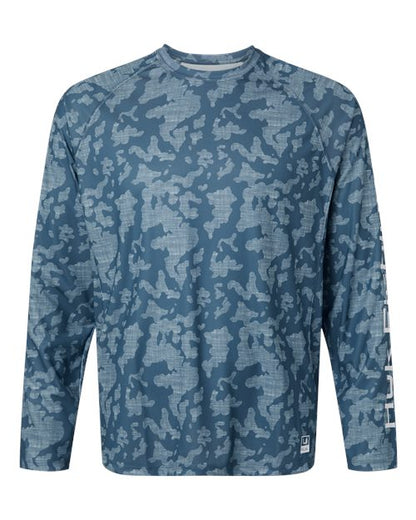 HUK H12L0017 Men's Lopro Running Lakes Long Sleeve T-Shirt