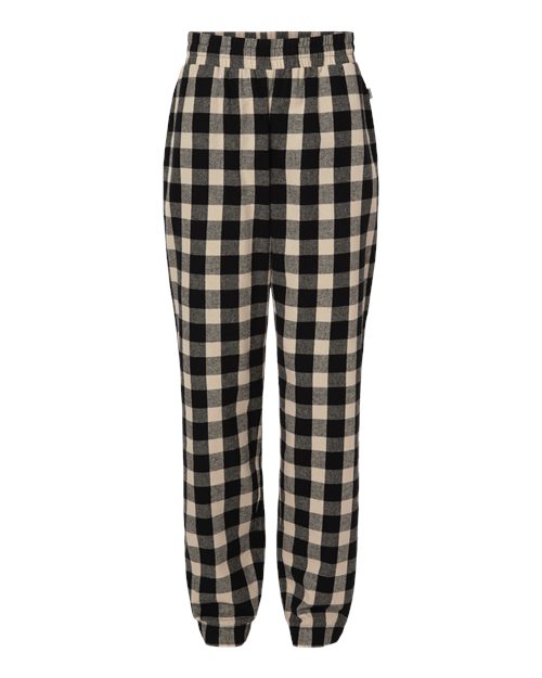 Boxercraft BM6625 Unisex Flannel Joggers - Custom Decorated