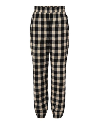 Boxercraft BM6625 Unisex Flannel Joggers - Custom Decorated