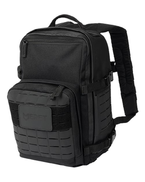 MERET DL24 Delta 24L Black Backpack - Custom Decorated