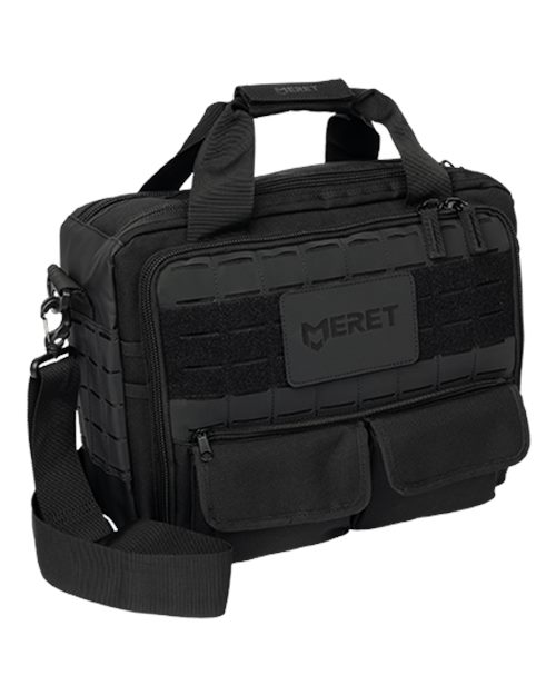 MERET C15 Commander 15L Black Shoulder Bag - Custom Decorated