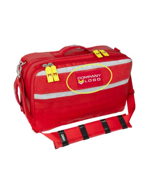 MERET MPF10 Medium Blank Red Patch - Qty 10 - Custom Decorated