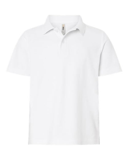CORE365 CE106Y Youth Resolve CVC Performance Pique Polo