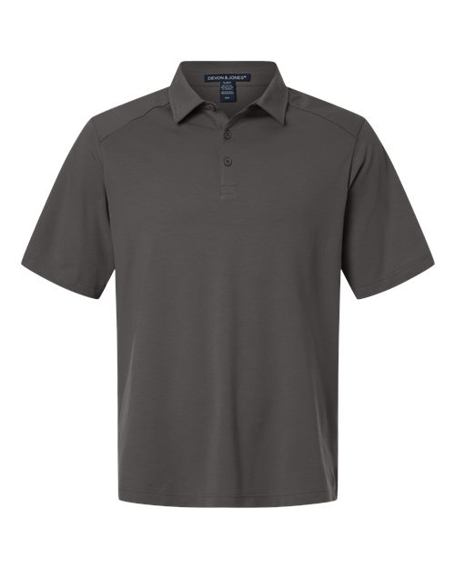 Devon & Jones DG102 Men's Seaton Pebble Textured Polo