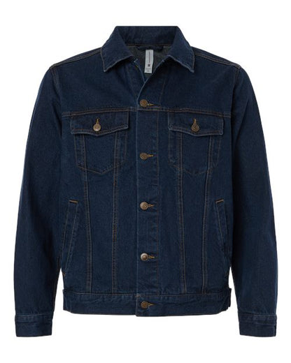 Harriton M75 Men's Cooper Denim Jacket - Custom Decorated
