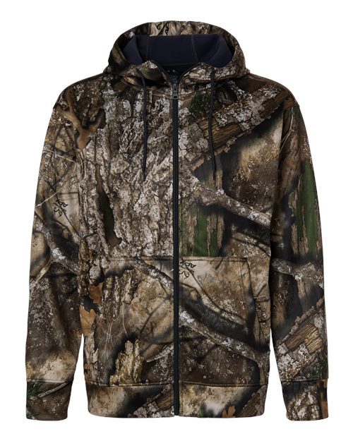 RealTree RT5201 Unisex Realtree Performance Full-Zip Hooded Sweatshirt - Custom Decorated